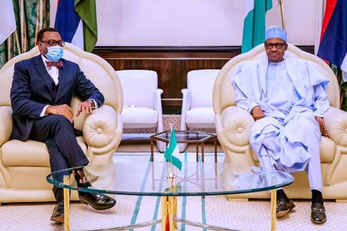President Buhari and Adesina
