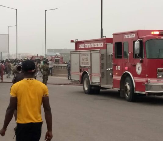 How we avert multiple fire explosion on Kara bridge – Lagos Fire Service