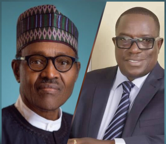 Just in…Buhari Recognises Giadom as Acting National Chairman of APC President Buhari and Giadom