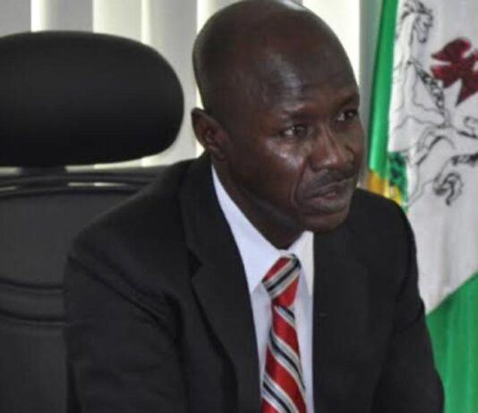 EFCC: DCP Mohammed Umar resumes as Acting Chairman, PDP berates Govt.