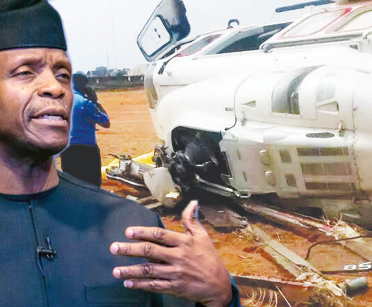 Osinbajo Chopper Crash: AIB indicts Caverton Helicopter for crash in Kogi