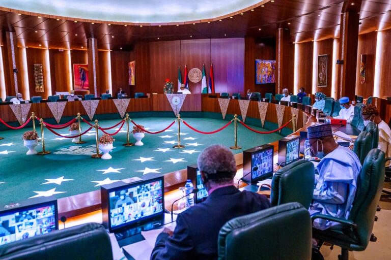 Photos: President Buhari presides over Federal Executive Council meeting
