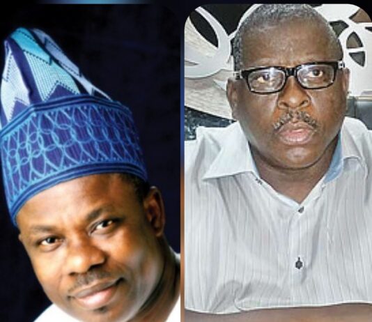 Senator Amosun mourns Buruji Kashamu A collage of Senator Ibikunle Amosun, and Late Senator Buruji Kashamu