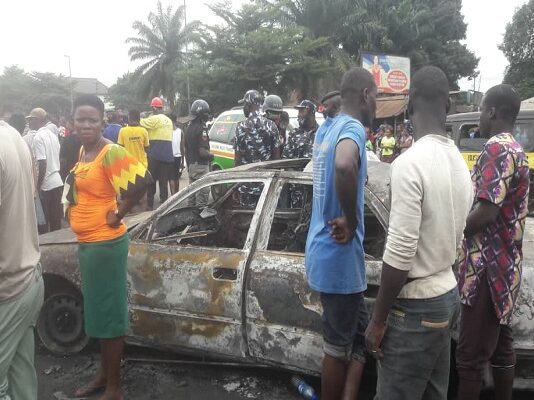 Gas tanker accident kills one, injures three others in Imo