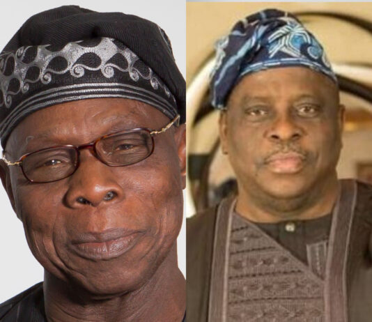 You Succeeded in Avoiding Justice, But Couldn’t Escape Death, Obasanjo Tells Kashamu A collage of Former President Obasanjo and Late Senator Buruji Kashamu