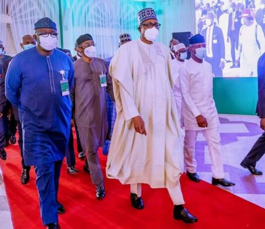 Photos: Buhari at 1st Year Ministerial Review and Performance Retreat