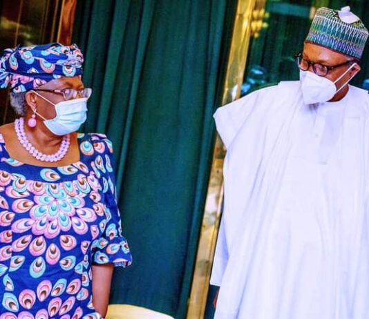 Okonjo-Iweala: President Buhari In Video Conference With President Of European Council