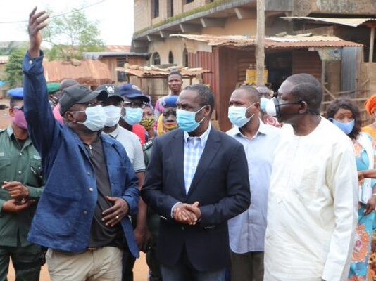 Hamzat Visits Site of Baruwa Gas Explosion, Reaffirms Govt’s Position on Business Protocols