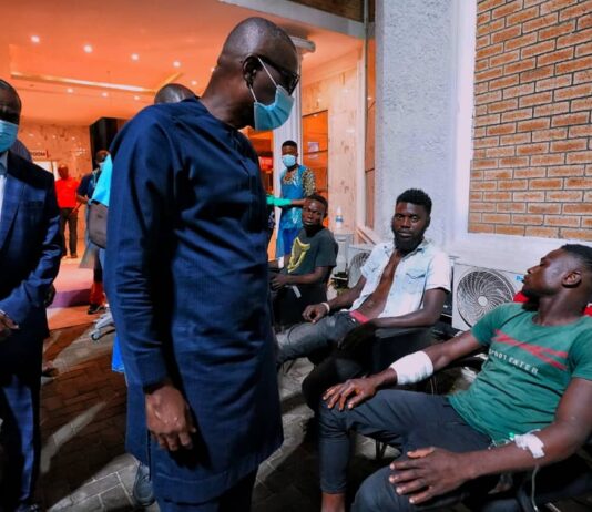 #Lekki Toll Gate Shooting: Sanwo-Olu Distances Self, Points at Forces Beyond Control