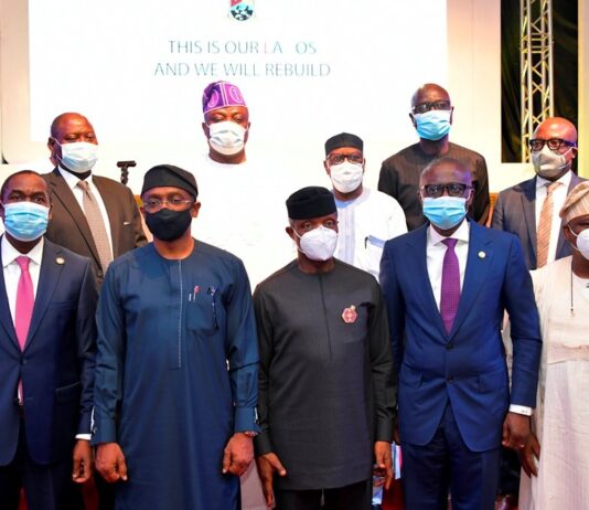 #EndSARS: Osinbajo, Gbajabiamila, Sanwo-Olu, Others Move to Rebuild Lagos Infrastructure