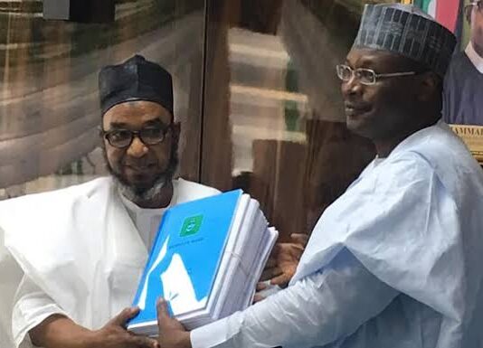 Head of Nigeria’s Electoral Commission Hands Over to Surbodinate Pending Re-appointment