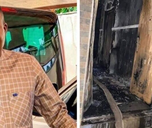 Fire Razes Sunday Igboho House Days After Giving Fulanis Ultimatum to Leave Oyo