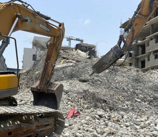 Banana Island Building Collapse: 25 Persons Rescued, 16 Hospitalised