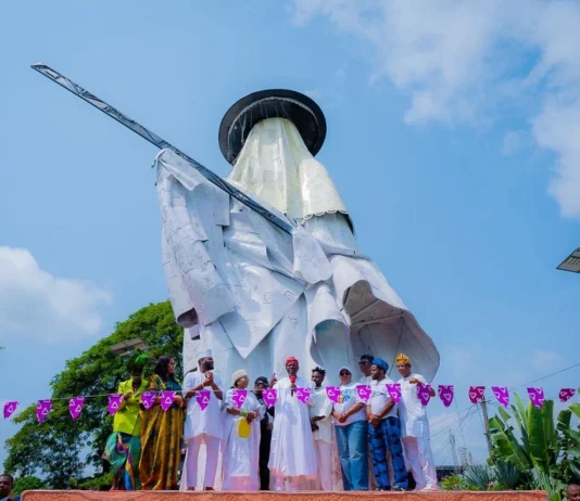 Sanwo‑Olu unveils Eyo Monument in Onikan as Lagos pushes heritage tourism