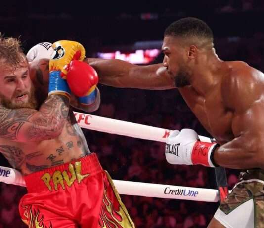 Anthony Joshua stops Jake Paul in six as crossover boxing meets heavyweight reality