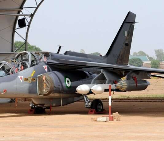 NAF pilots escape death as fighter jet crashes in Niger