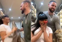 Megan Thee Stallion posts a playful styling video with NBA star Klay Thompson