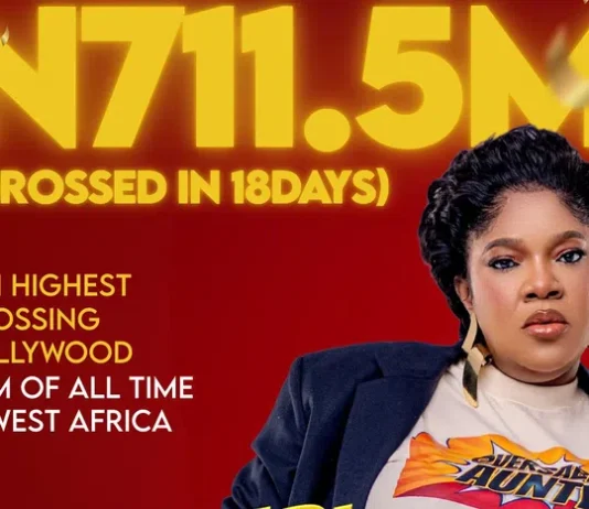 ‘Oversabi Aunty’ storms into the ₦700m club, reshaping Nollywood’s early-year leaderboard