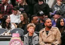 Drake Spotted at NBA Game with Rumored New Jewelry Collection