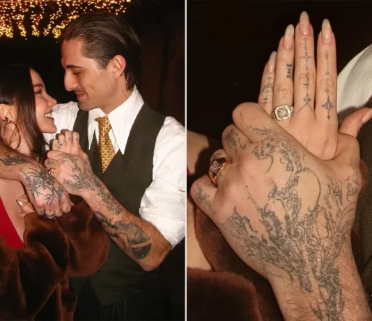 Dove Cameron confirms engagement to Damiano David with a New Year ring reveal