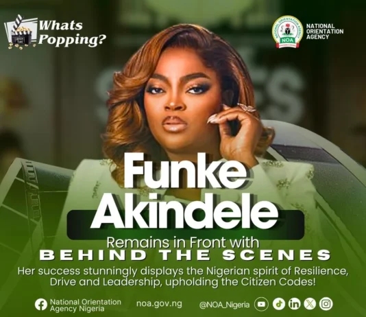 Funke Akindele Honored by Federal Government for N2 Billion Box Office Feat