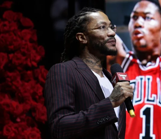 NBA Retires Derrick Rose’s Iconic No. 1 Jersey in Chicago
