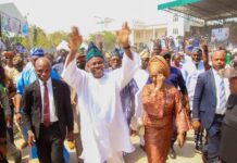 Amosun Rallies Mammoth Crowd in Abeokuta, Endorses Tinubu for 2027