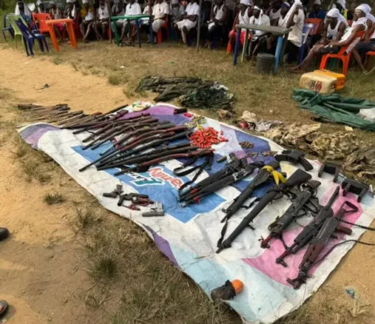 Nigerian Army Secures Surrender of 80 Militants in Cross River