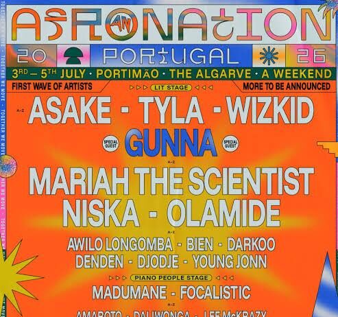 Afro Nation 2026: The “Holy Trinity” of Afrobeats Set to Headline Portugal