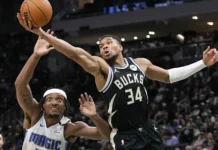 Giannis Antetokounmpo Sidelined as Bucks Struggle in Seed Race