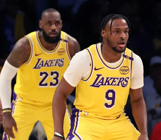 LeBron James and Son Bronny Make History in Emotional NBA Playoff Opener**