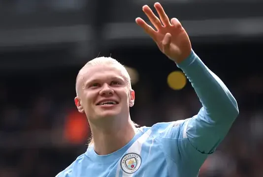 Man City Legend Haaland Destroys Liverpool with 18-minute Hat Trick