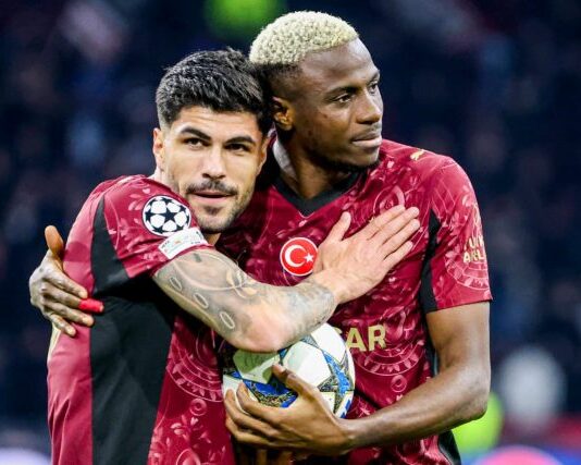 Victor Osimhen Claims Prestigious Footballer of the Year Title in Turkey