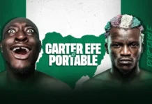 Carter Efe Defeats Portable in Celebrity Boxing Showdown