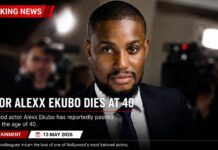 Nollywood Mourns as Alexx Ekubo Passes On After Private Health Battle