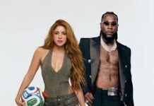 Shakira and Burna Boy Unveil Star Studded World Cup Anthem Video Featuring Soccer Icons