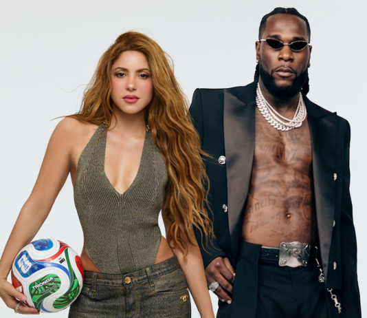 Burna Boy and Shakira Unite for 2026 FIFA World Cup Anthem
