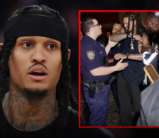 Travis Scott and NBA Star Jordan Clarkson Escorted Out of Exclusive NYC Club After Heated Scene