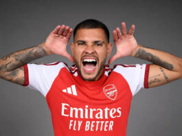 Arsenal Formally Unveil Bruno Guimarães After Completing £75 Million Transfer Deal