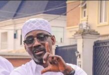 Fuji Legend Honors Nollywood Star During High-Profile Visit