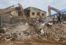 Capital Territory Authorities Rescue Two Survivors as Building Collapses in Abuja