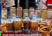 Ondo Restricts Local Gin Sales After Reported Death Toll Reaches 29
