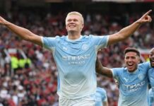 Ten-Man Manchester City Beat United as Haaland Decides a Chaotic Derby
